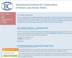 IIC - International Institute for Conservation of Historic and Artistic Works